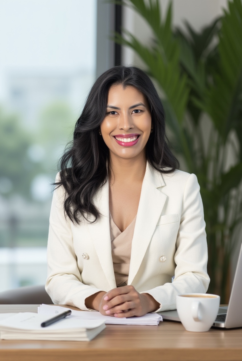 Dra. Lettycia Emanuelle em seu consultório
